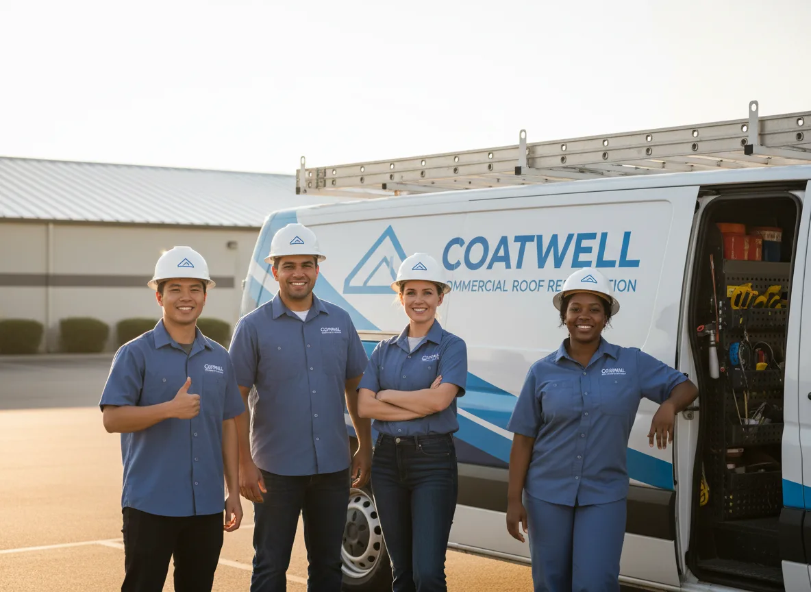 Commercial roof coating company in Seymour, WI